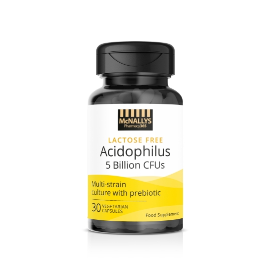 McNallys Acidophilus Probiotic 5 Billion Capsules 60s